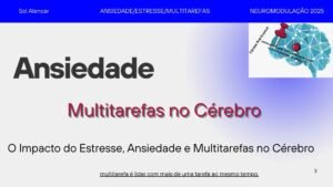 O Impacto do Estresse,
Ansiedade e Multitarefas no Cérebro
Uma jornada pela neurociência aplicada ao bem-estar mental, explorando como nosso cérebro responde aos desafios do mundo moderno e estratégias baseadas em evidências para otimizar nosso funcionamento cognitivo e emocional.